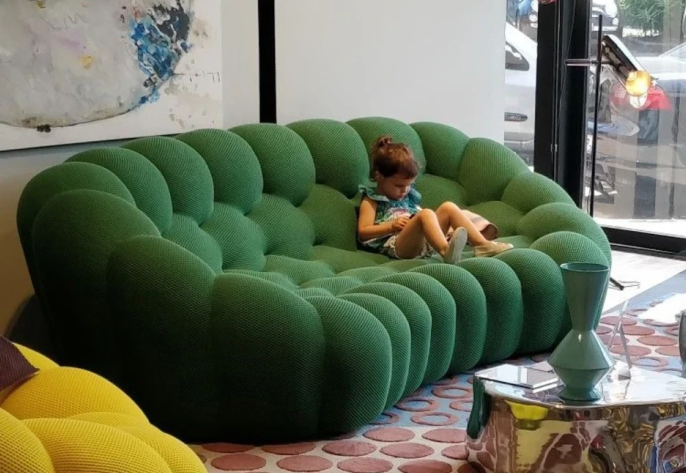 bubble curved sofa