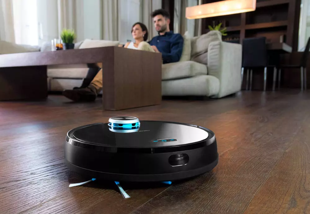 robotic vacuum cleaner with mopping